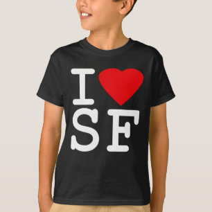 I Liebe-Herz San Francisco T-Shirt
