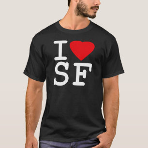 I Liebe-Herz San Francisco T-Shirt
