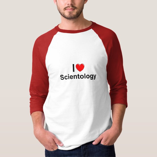 I Liebe(Herz) Scientology T-Shirt (Vorderseite)