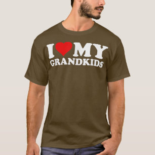 I LIEBE HERZEN MEIN GRANDKIDEN GRANDCHILDREN GRAND T-Shirt
