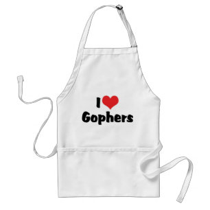 I Liebe Herzergophers Schürze