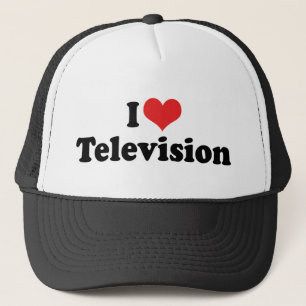 I Liebe Herzfernsehen - TV Lover Truckerkappe