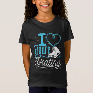 I Liebe Herzklopfen Skaten T-Shirt