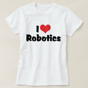 I Liebe Herzrobotik - Roboter Lover T-Shirt