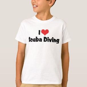 I Liebe Herzstück Scuba Diving - Ocean Deap Sea Lo T-Shirt
