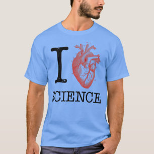 I Liebe Herzwissenschaftliche Biologie Anatomie Il T-Shirt