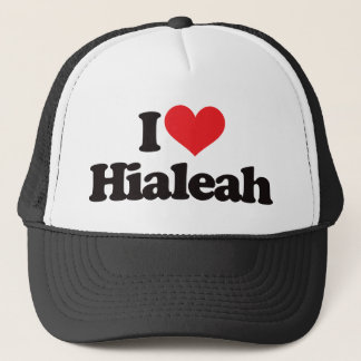 I Liebe Hialeah Truckerkappe