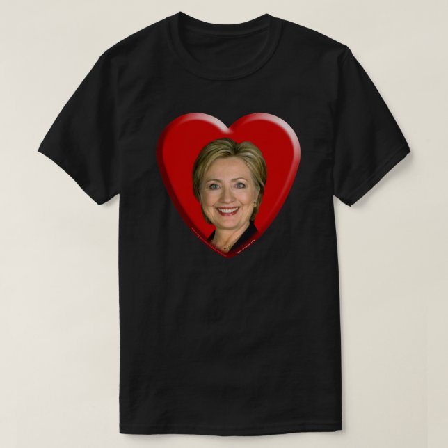 I Liebe Hillary T-Shirt (Design vorne)
