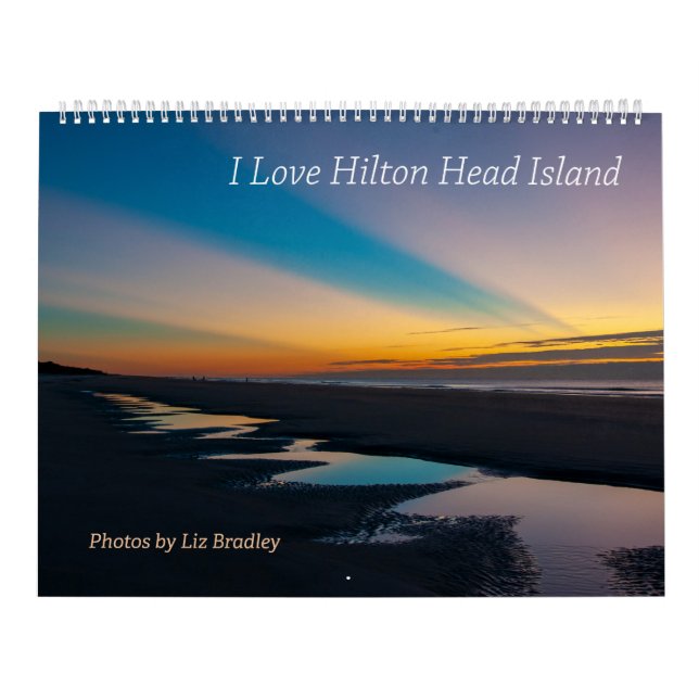 I Liebe Hilton Head Island 12-monatiger Wall-Kalen Kalender (Titelbild)