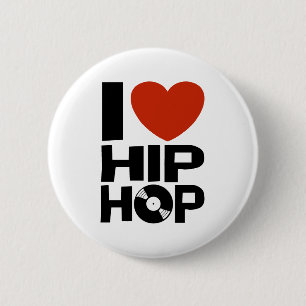 I Liebe Hip Hop Button