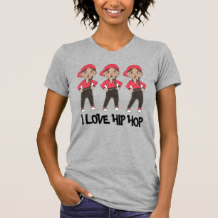 I Liebe Hip Hop Jazz Tanzlehrer Geschenk T-Shirt