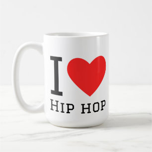 I Liebe hip hop Kaffeetasse