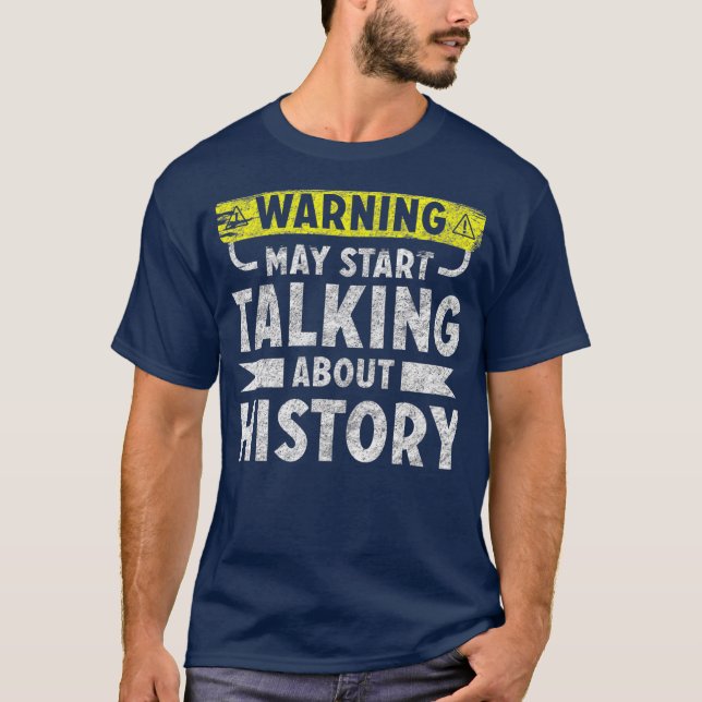 I Liebe History Shirt lustige Geschichtsliebhaber  (Vorderseite)