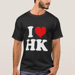 I Liebe Hk Heart T-Shirt