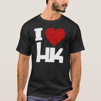 I Liebe HK-T - Shirt