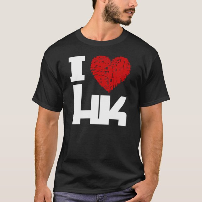 I Liebe HK-T - Shirt (Vorderseite)