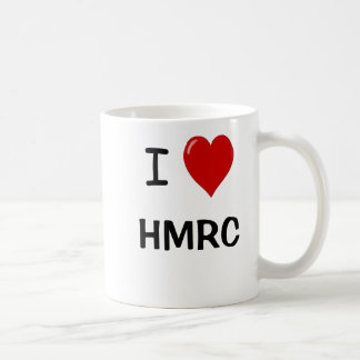I Liebe HMRC - i-Herz HMRC - für BRITISCHE Tasse