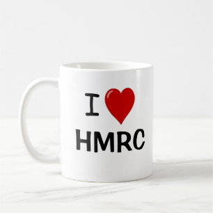 I Liebe HMRC - Steuern ist mein Leben - Funny Tax Kaffeetasse