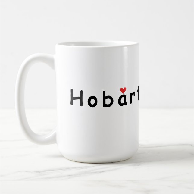 I Liebe Hobart Kaffeetasse (Links)