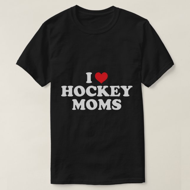 I Liebe Hockey Mamas Funny Design Pullover Hoodie (Design vorne)