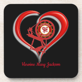 I Liebe HOJ Getränkeuntersetzer