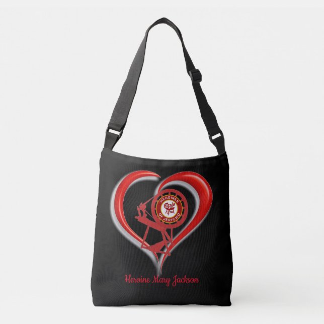 I Liebe HOJ Tragetaschen Mit Langen Trägern (Vorderseite)