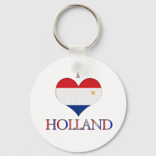 I Liebe Holland Schlüsselanhänger