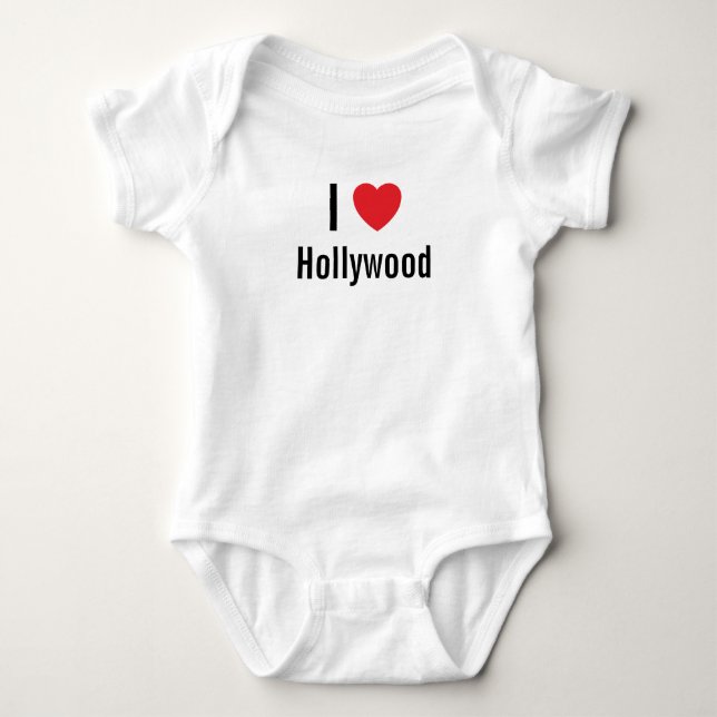 I Liebe Hollywood Baby Jumper Strampler (Vorderseite)