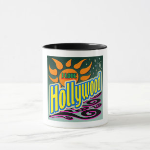 "I LIEBE Hollywood" Night Sunshine" Tasse! Tasse
