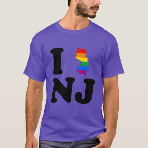 I LIEBE-HOMOSEXUELLES NEW-JERSEY T-Shirt