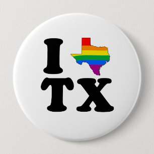 I LIEBE-HOMOSEXUELLES TEXAS BUTTON