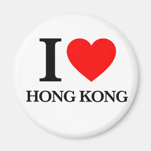 I Liebe Hongkong Magnet