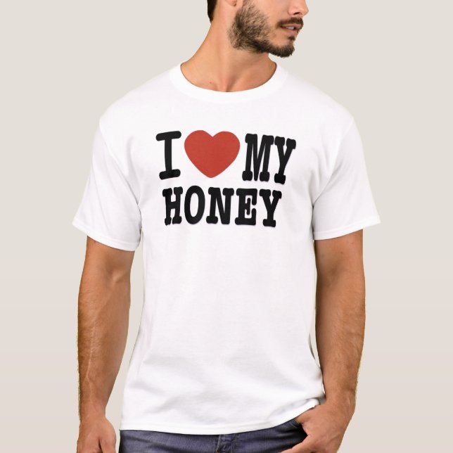 I LIEBE-HONIG T-Shirt (Vorderseite)