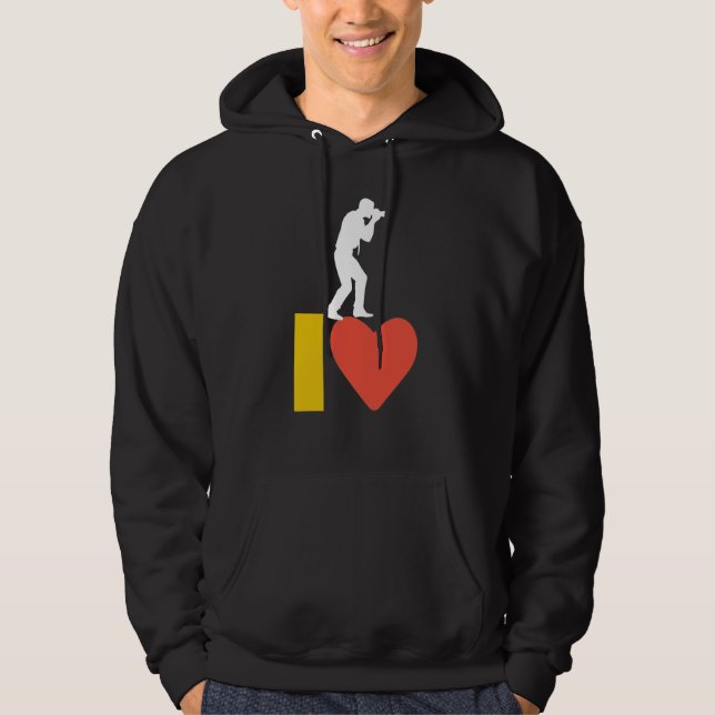 I Liebe Hoodie (Vorderseite)