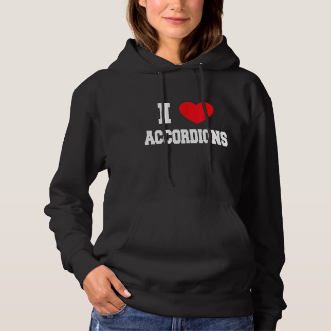 I LIEBE HOODIE (Vorderseite)