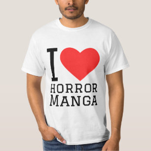 I Liebe Horror Manga T-Shirt