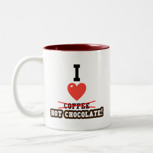 I Liebe Hot Chocolate Tasse