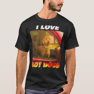 I Liebe Hot Dogs Funny T-Shirt