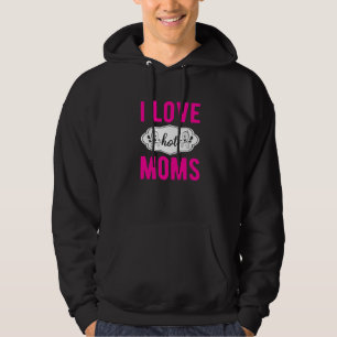 I Liebe Hot Mamas I Herz Hot Mamas Sonne Mamas 2 Hoodie