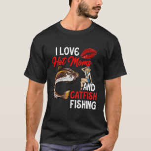 I Liebe Hot Mamas und Fang Muschelschnecke T-Shirt