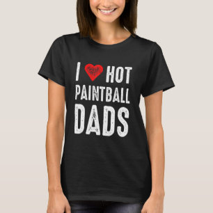 I Liebe Hot Paintball Vaters T-Shirt