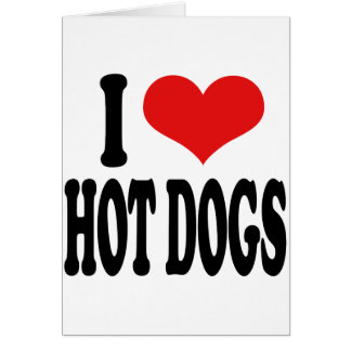 I Liebe-Hotdogs
