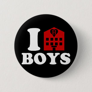 I Liebe Hotel Boys Button