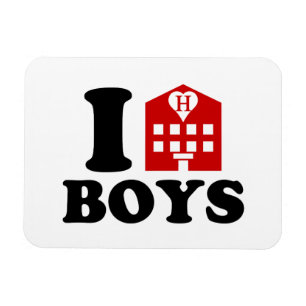 I Liebe Hotel Boys Magnet