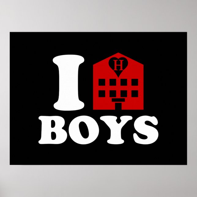 I Liebe Hotel Boys Poster (Vorne)