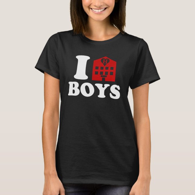 I Liebe Hotel Boys T-Shirt (Vorderseite)