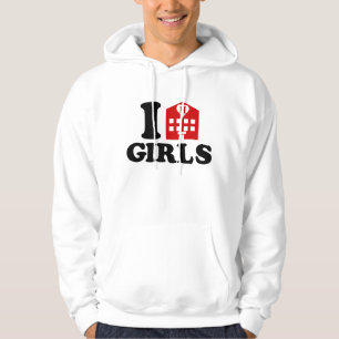 I Liebe Hotel Girls Hoodie