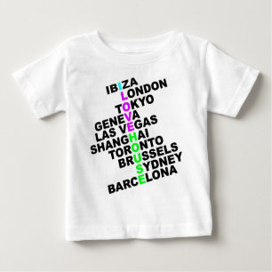 I Liebe House Music Baby T-shirt