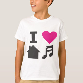 I Liebe House Music T-Shirt