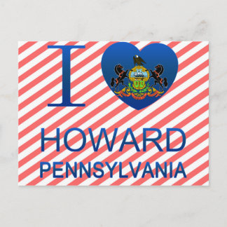 I Liebe Howard, PA Postkarte